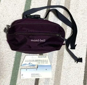 몽벨 허리 파우치 보라색 퍼플 델타 가셋 파우치 M