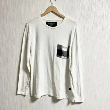 하이드로겐 백 프린트 스컬 롱 티셔츠 XL