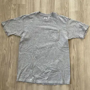ANATOMICA 그레이 티셔츠 M 사이즈 포켓 부착