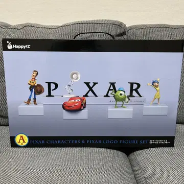 픽사 해피 복권 A상 캐릭터 & 픽사 로고 피규어 세트