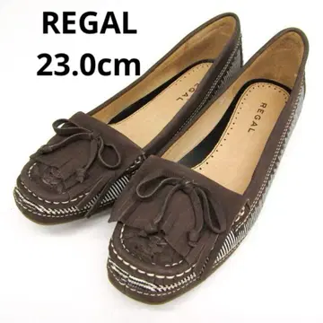 REGAL 모카신 신발 브랜드 신발 여성용 23cm 브라운 계열