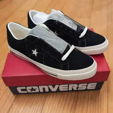 CONVERSE ALL STAR 스웨이드 블랙 스니커즈