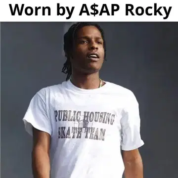 ASAP Rocky 착용 PHST 티셔츠 L NY 한정판 미국 구매