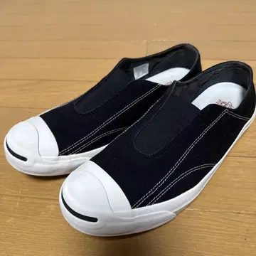 컨버스 잭 파셀 슬립온 블랙 캔버스 27.5cm