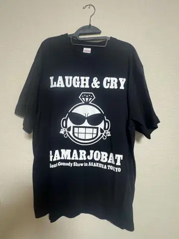 HAMARJOBAT 티셔츠 XL 사이즈 블랙