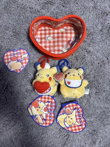 PIKACHU DINER 피카츄 다이너 마스코트 봉제 인형 파우치