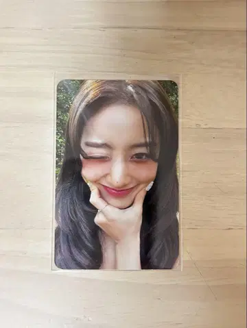 withyou-th nemo 지효 트레이딩 카드
