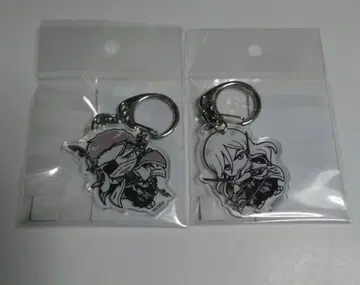 BLEACH 자카 캐릭터 팝업 아크릴 키링 2개 세트