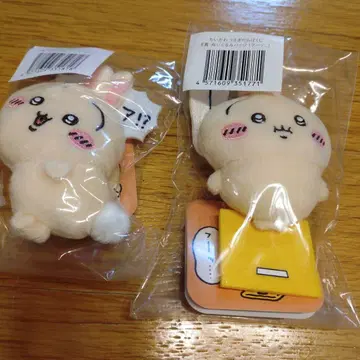 치이카와 (먼작귀) 토끼가 가득한 복권 봉제 인형 배지