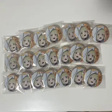 괴물 사건 네이비 캔뱃지 21개