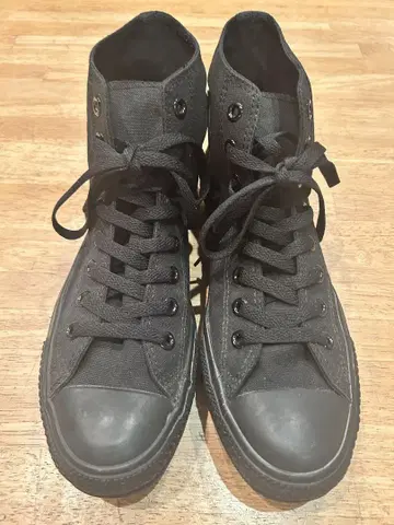 컨버스 하이컷 블랙 캔버스