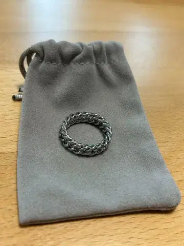 GARCIA chain ring (silver) 남성용 실버 반지