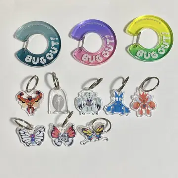 포켓몬 BUGOUT 카라비너&참 낱개 판매 가능