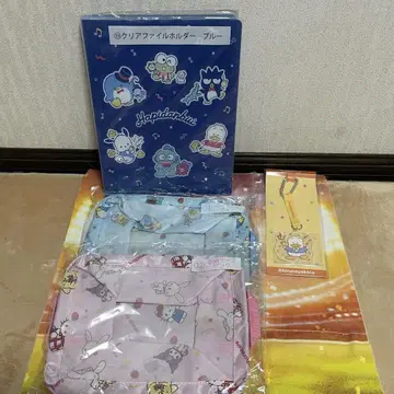 산리오 하피단부이 당첨 제일복권 아크릴 참 클리어 파일 홀더