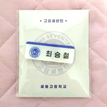 SEVENTEEN 세부치 고세 명찰 에스크