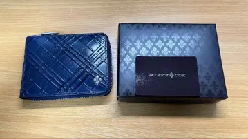 PATRICK COX 네이비 접이식 지갑