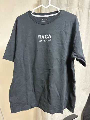 RVCA 블랙 티셔츠 THE BALANCE OF OPPOSITES