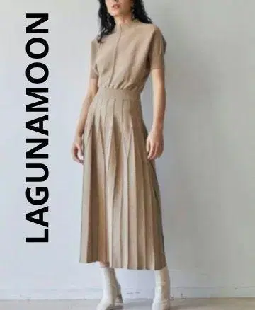 LAGUNAMOON 라구나문 핀턱 니트 원피스 S 사이즈 새상품급