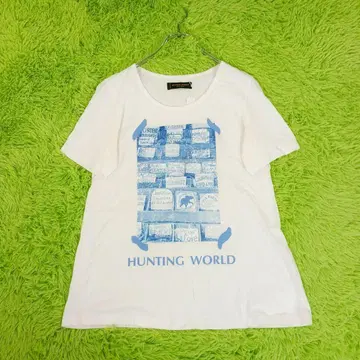 HUNTING WORLD 화이트 티셔츠 사이즈 44