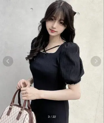 TITTY&CO. 프론트 크로스 머메이드 원피스