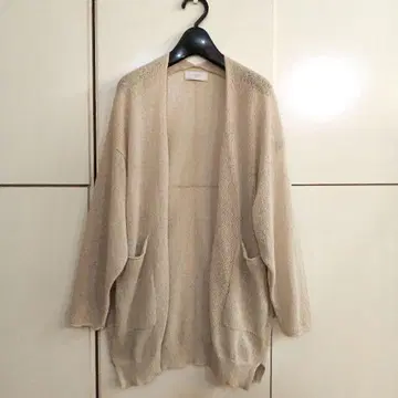 슬로브 이에나 페이퍼 얀 천축 가디건