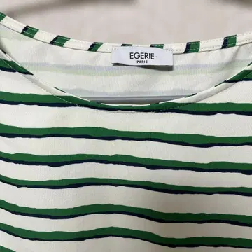 새상품급 EGERIE PARIS 원피스 스트라이프 보더 프랑스제