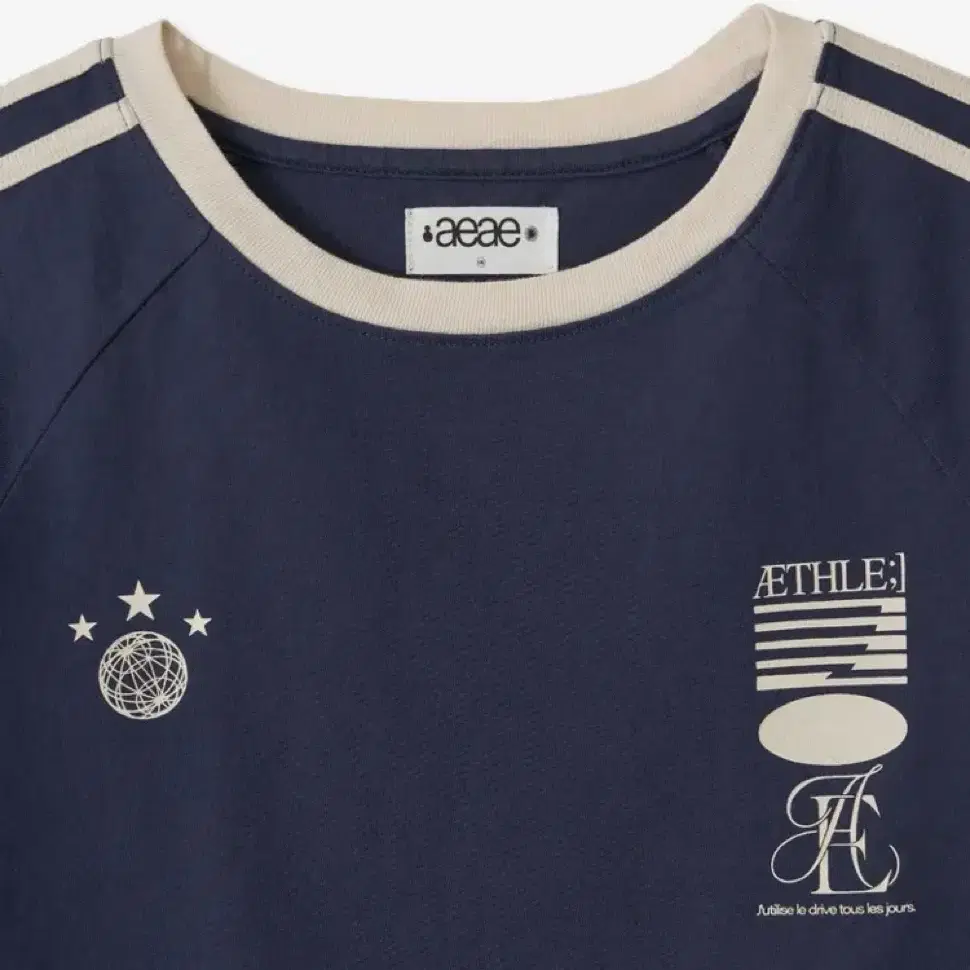 トップス AEAE ATHLETE STRIPE HALF T-SHIRTS AEAE☆韓国☆人気☆ATHLETE STRIPE HALF T-SHIRTS 半袖Tシャツ