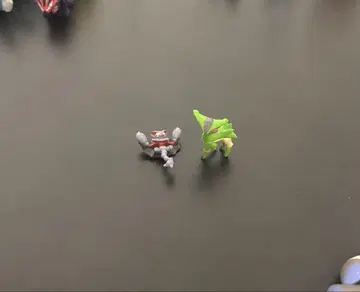 캐릭터 피규어 2종 세트 약 3cm
