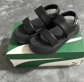 푸마 마유 퍼피 샌들 블랙 25cm