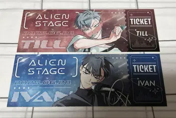ALIEN STAGE 에이리언 스테이지 티켓풍 카드 이반 틸