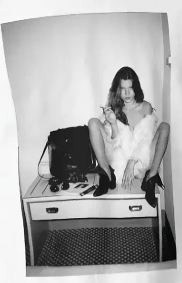 케이트 모스 티셔츠 Kate moss 패션 모델 디바
