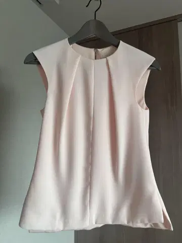 Ted Baker 핑크 슬리브리스 탑