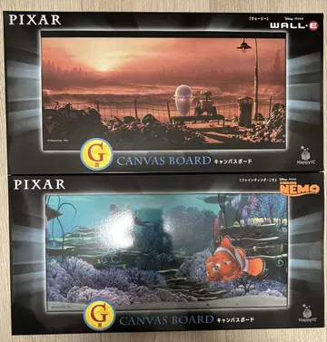 PIXAR WALL-E & Finding Nemo 캔버스 보드