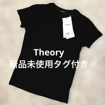 Theory 여성용 반팔 티셔츠 미사용 새상품 택 포함