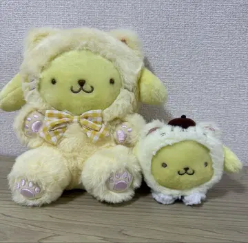 폼폼푸딩 봉제 인형 세트 고양이