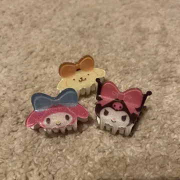 Sanrio 캐릭터 헤어 클립 컬렉션