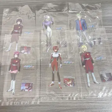 건담 SEED 캐릭터 플레이트 세트