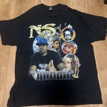Nas 랩 티셔츠 XL 사이즈