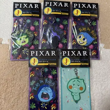 PIXAR 러버 참 5개 세트