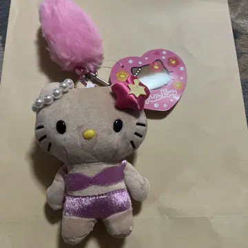 HELLO KITTY GOGO 갸루 꼬리 마스코트 키링 일광화상
