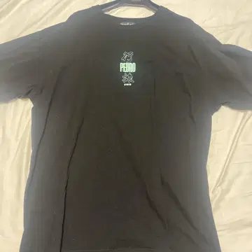 PEDRO 투어 티셔츠 블랙 아유니 D 2XL
