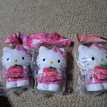 헬로키티 저금통 사과 레어