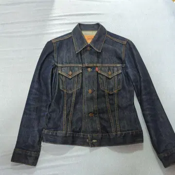 LEVI'S 78500 다크 블루 데님 자켓 S