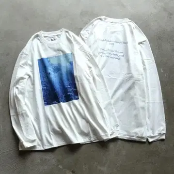 john mason smith 롱 T 티셔츠