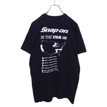 Snap-on] 레어 100주년 기념 기업 로고 티셔츠 A-3825