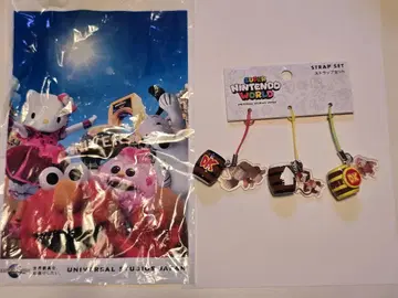 USJ SUPER NINTENDOWORLD 스트랩 세트 돈키 콩