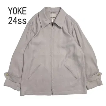 YOKE LINEN ZIP BLOUSON 린넨 지퍼 블루종 요크