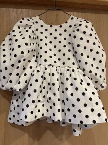 Bibiy betty dot top 화이트