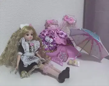 리카짱 인형 헬로키티 의상 세트