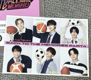 FANTASTICS BTTM4 회장 한정판 브로마이드